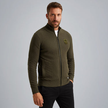 PKC2509367 8039 | Strickjacke mit Reißverschluss